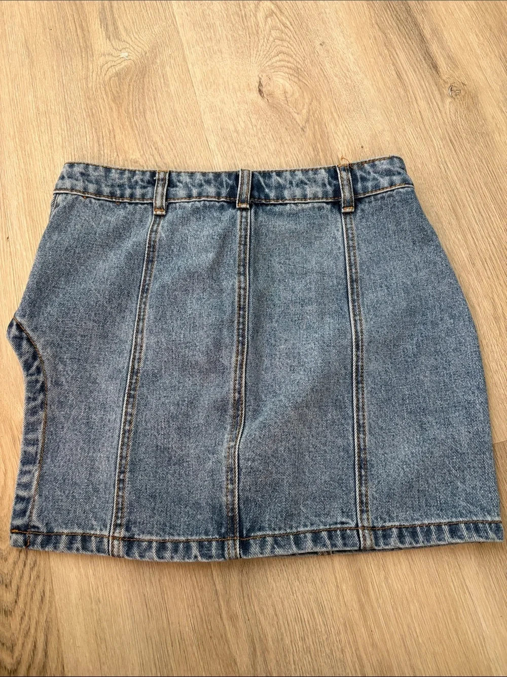 Superdown Abby Slit Denim Mini Skirt Size Small Great Condition festival boho